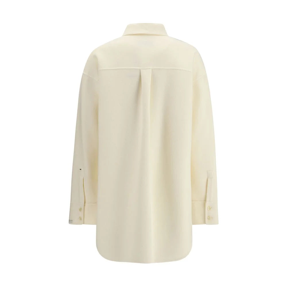 Max Mara Beige Wool Shirt - IT40 | M