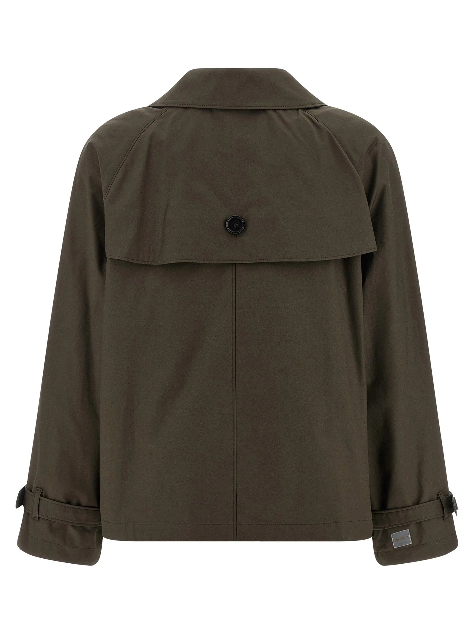 Max Mara Bicolor Cotton Coat