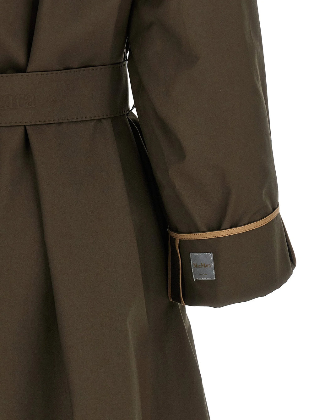 Max Mara Bicolor Cotton Coat - IT40