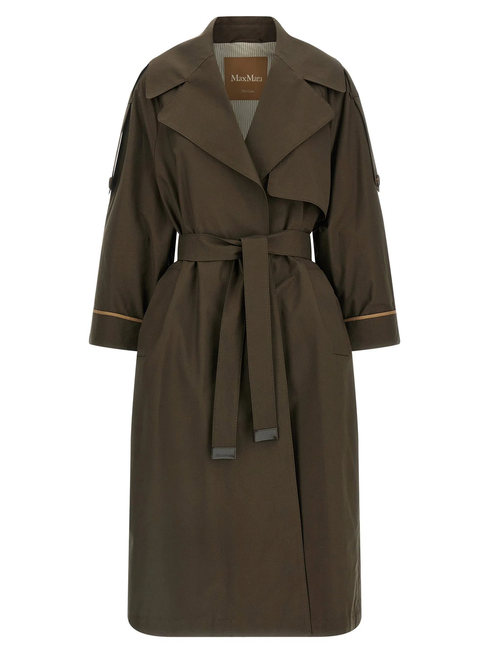 Max Mara Bicolor Cotton Coat - IT40