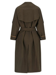 Max Mara Bicolor Cotton Coat - IT40