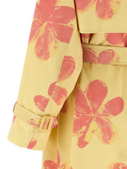 Max Mara Bicolor Cotton Coat - S