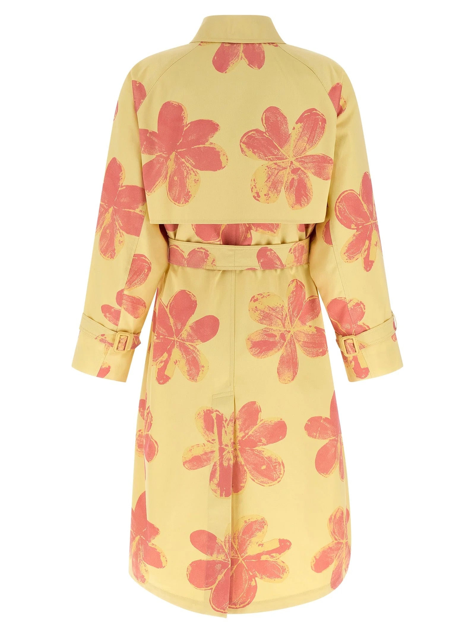 Max Mara Bicolor Cotton Coat - S