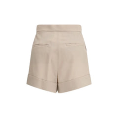 Max Mara Bicolor Fleece Wool Short And Mini Shorts