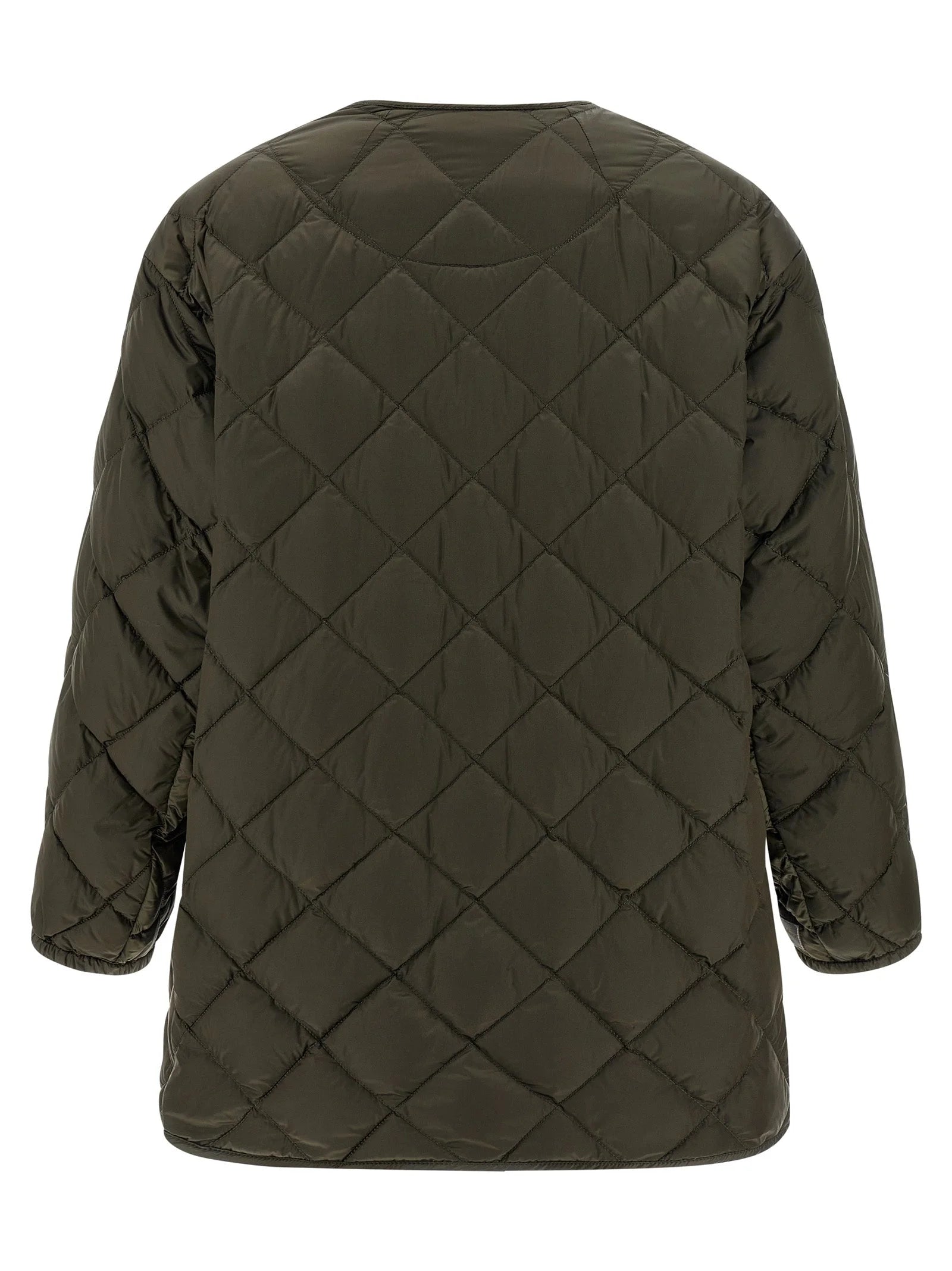 Max Mara Bicolor Polyamide Full-Length Jacket