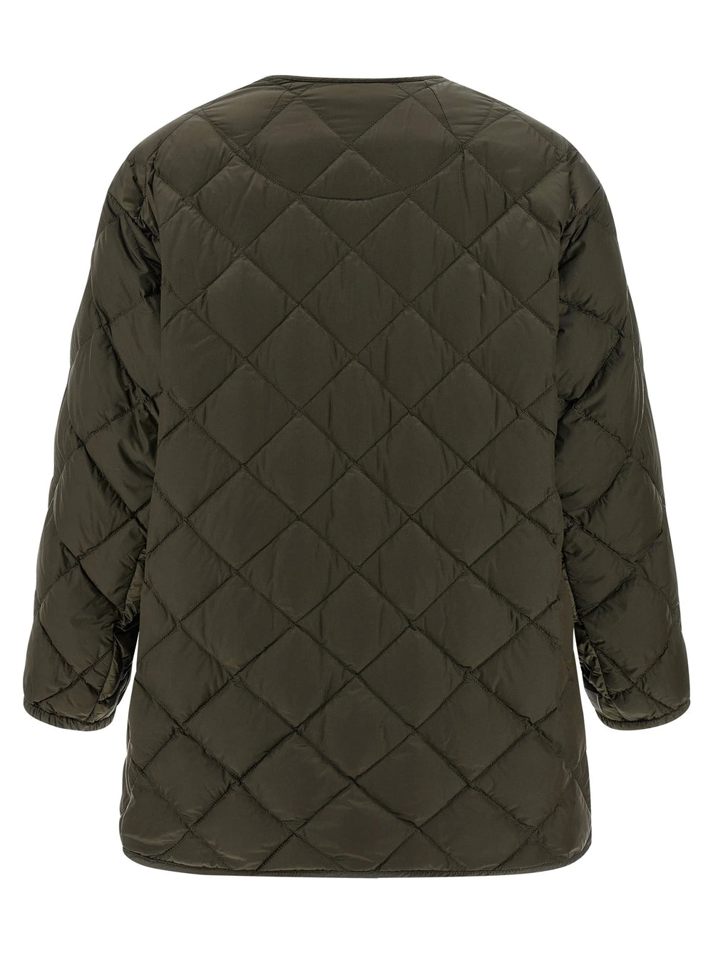 Max Mara Bicolor Polyamide Full-Length Jacket