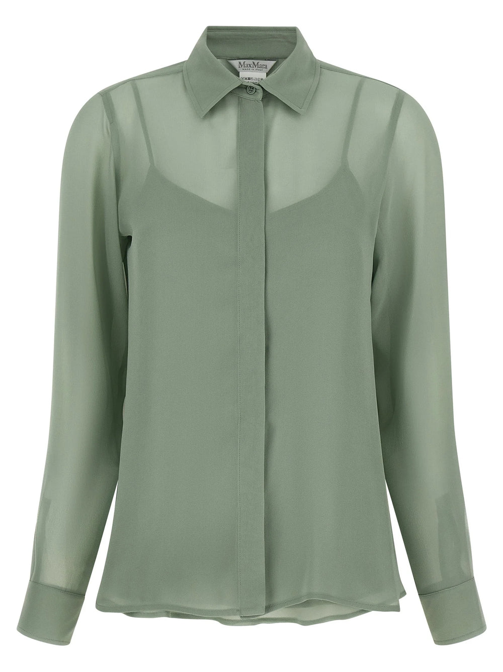 Max Mara Bicolor Silk Blouse