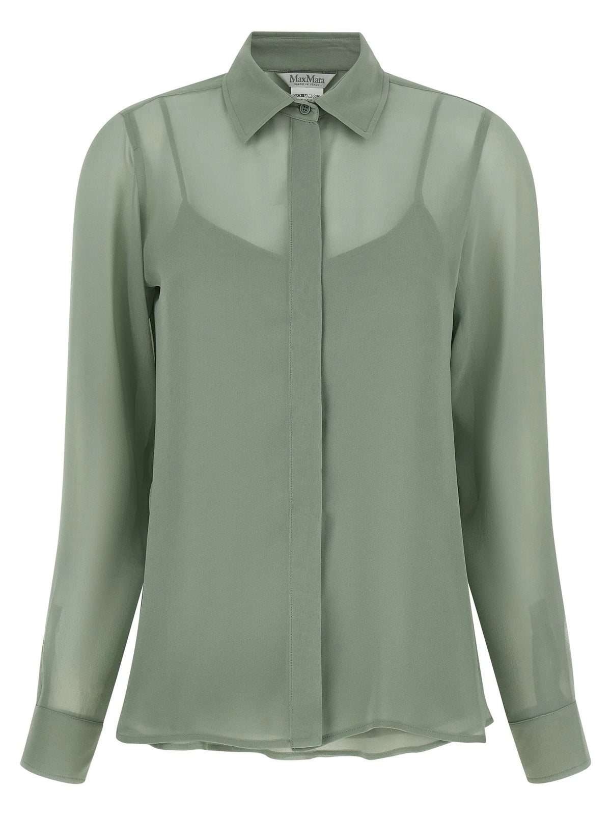 Max Mara Bicolor Silk Blouse