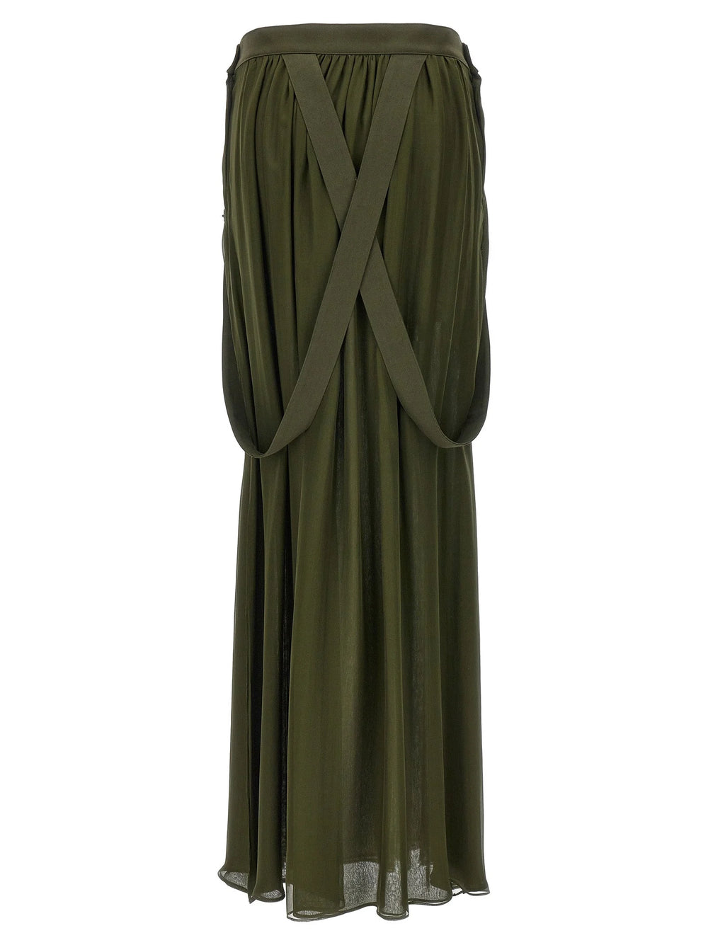 Max Mara Bicolor Silk Mini Skirt - IT44