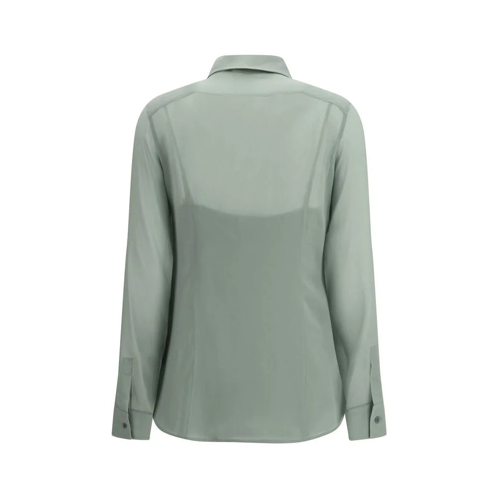 Max Mara Bicolor Silk Shirt - IT44 | L