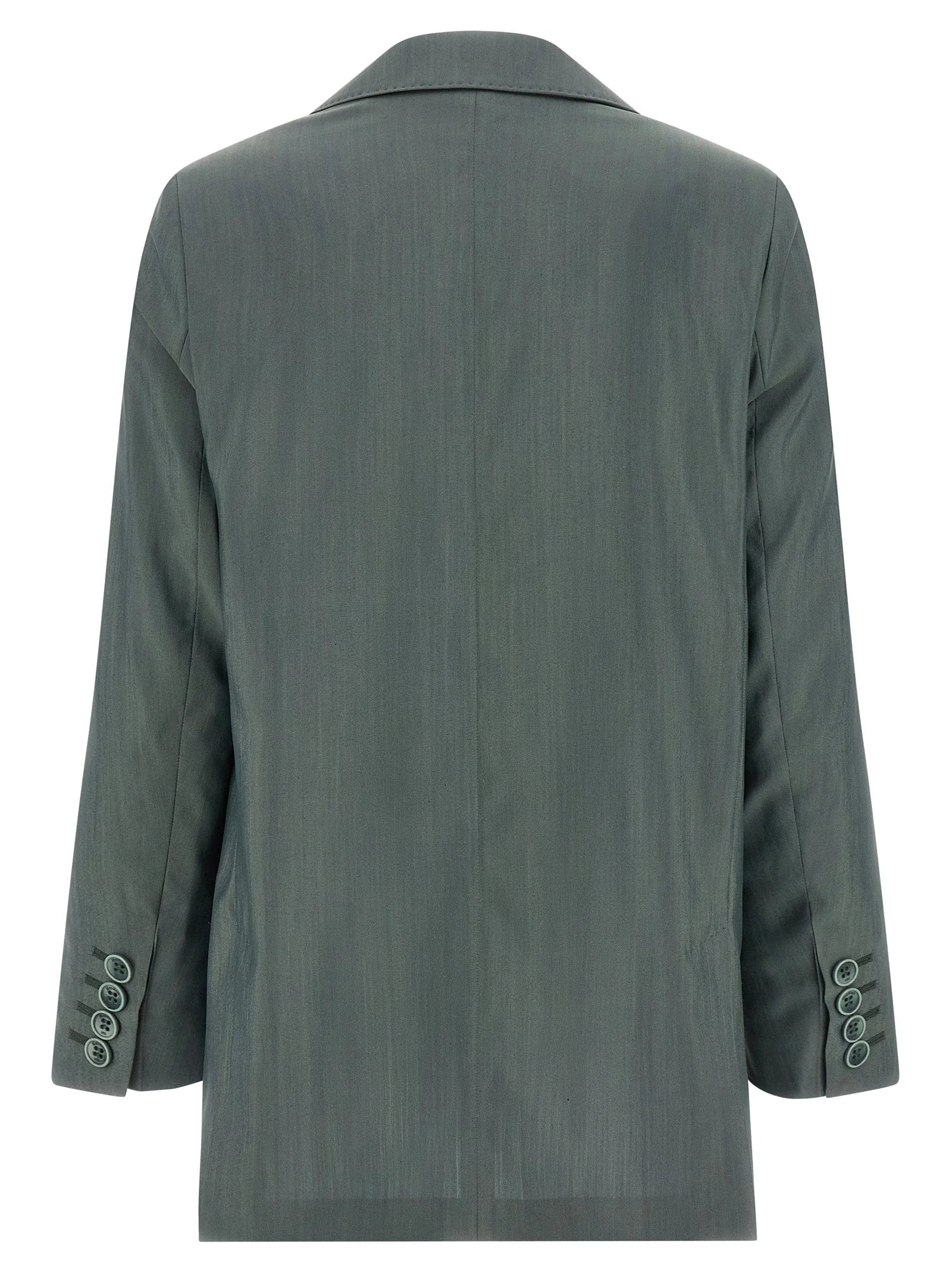 Max Mara Bicolor Virgin Wool Blazer