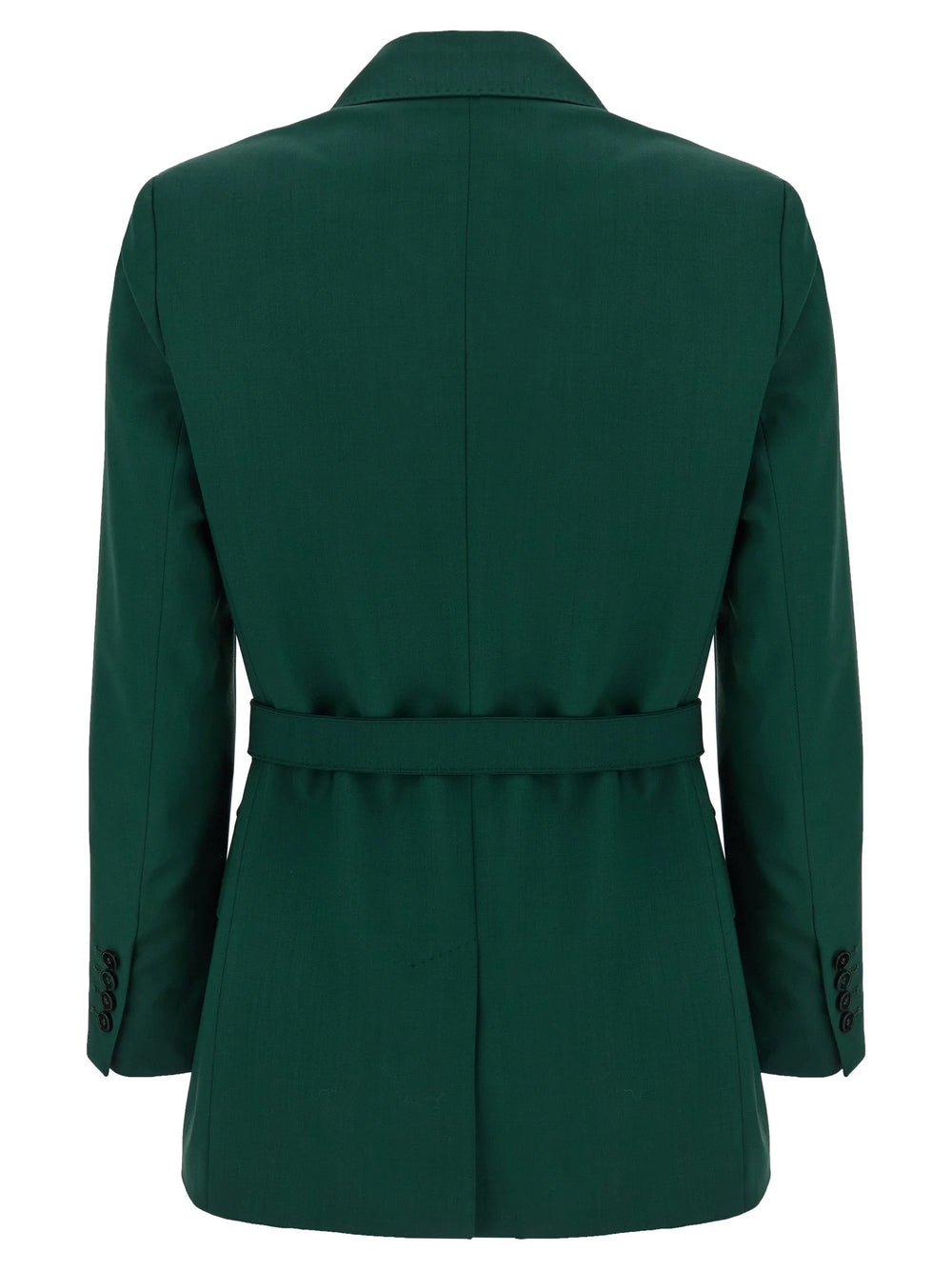 Max Mara Bicolor Virgin Wool Blazer