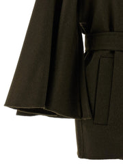 Max Mara Bicolor Wool Coat