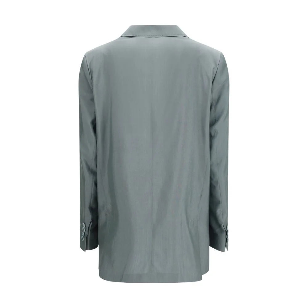 Max Mara Bicolor Wool Oves Aries Blazer