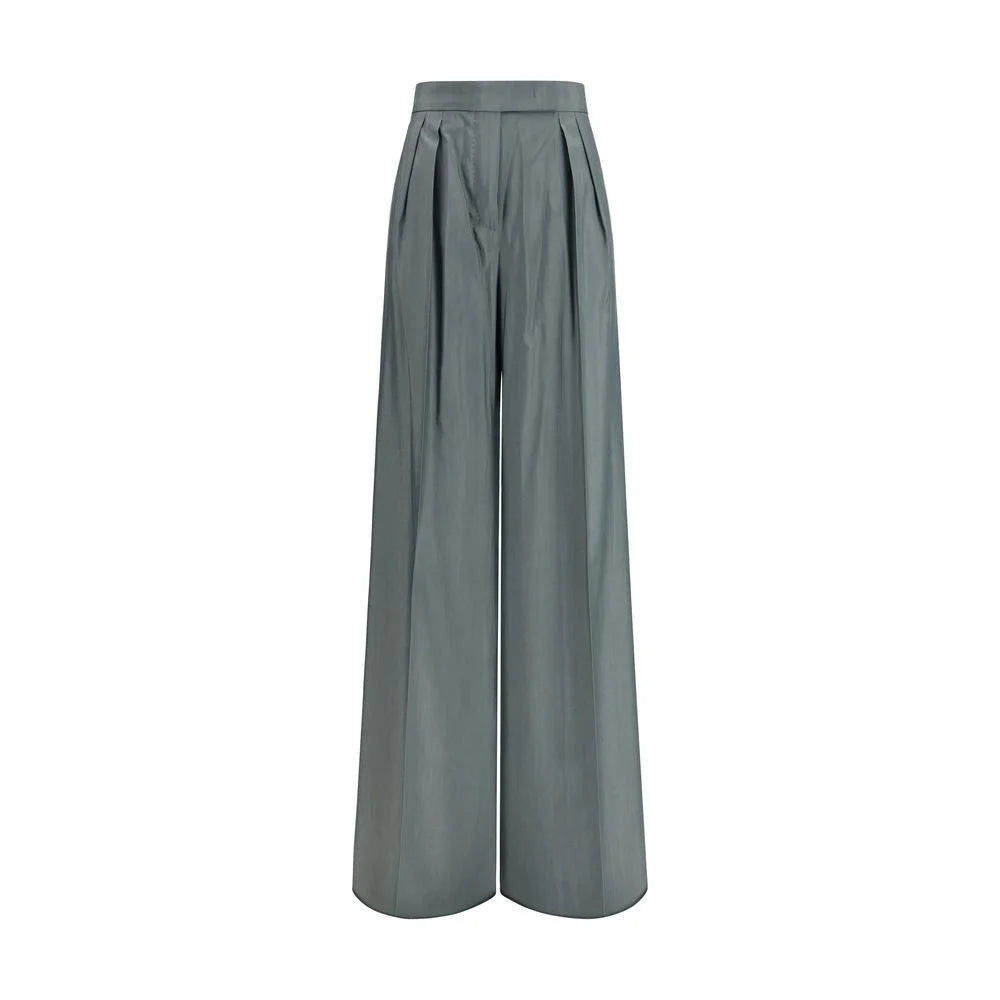 Max Mara Bicolor Wool Oves Aries Casual Pants