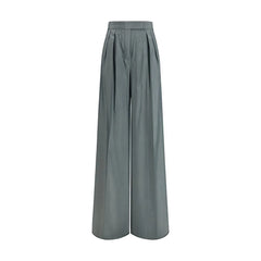 Max Mara Bicolor Wool Oves Aries Casual Pants
