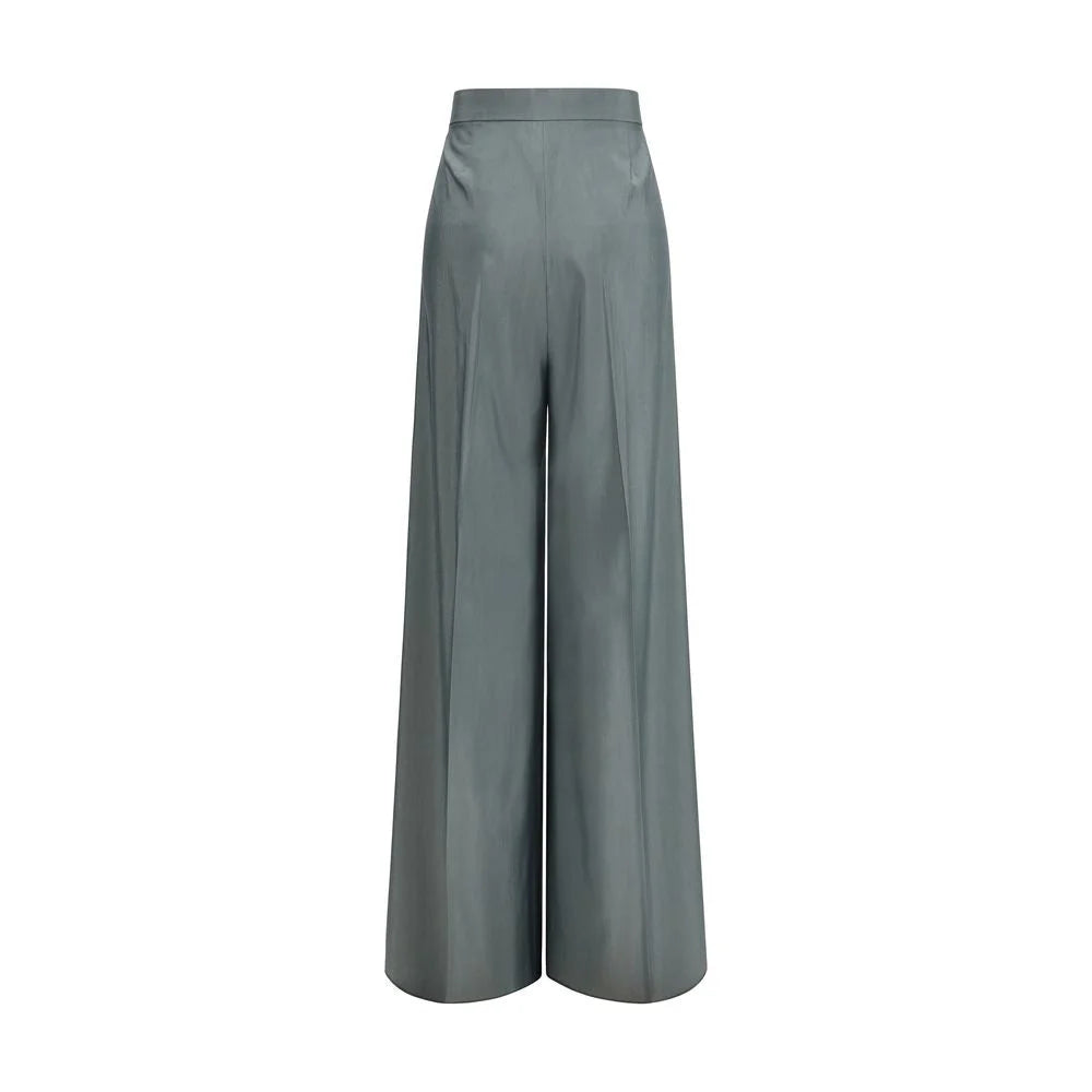 Max Mara Bicolor Wool Oves Aries Casual Pants