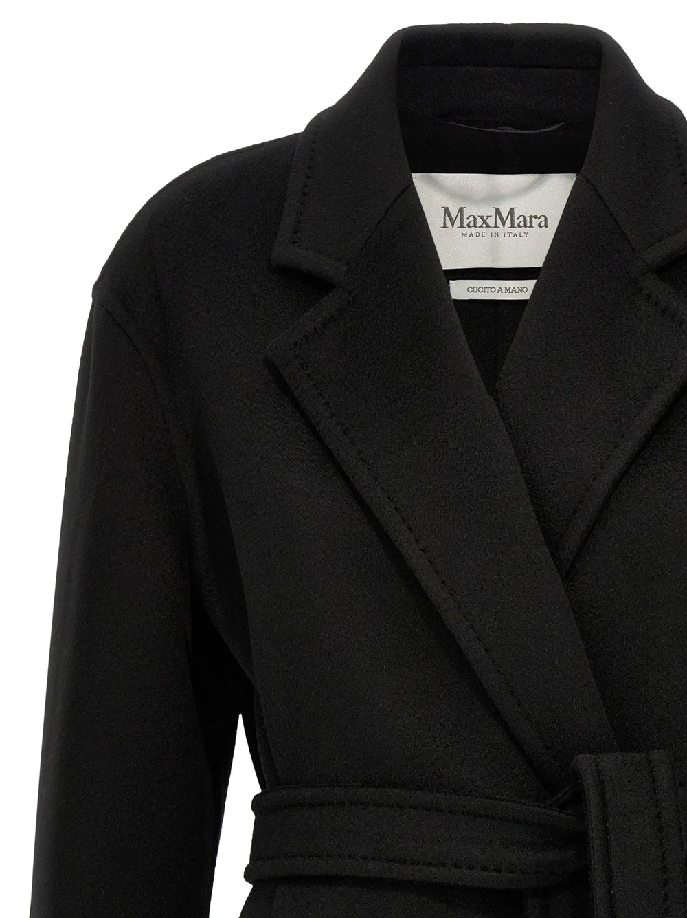 Max Mara Black Cashmere Coat