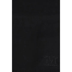Max Mara Black Cashmere Scarf
