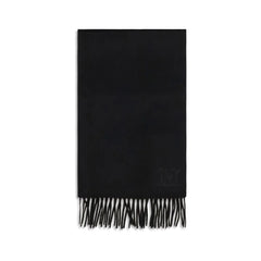 Max Mara Black Cashmere Scarf