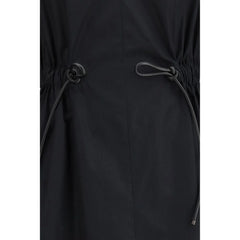 Max Mara Black Cotton Casual Dress - IT40 | M