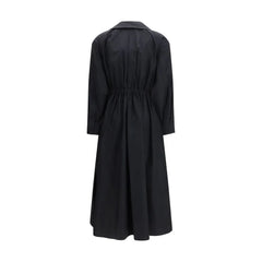 Max Mara Black Cotton Casual Dress - IT40 | M