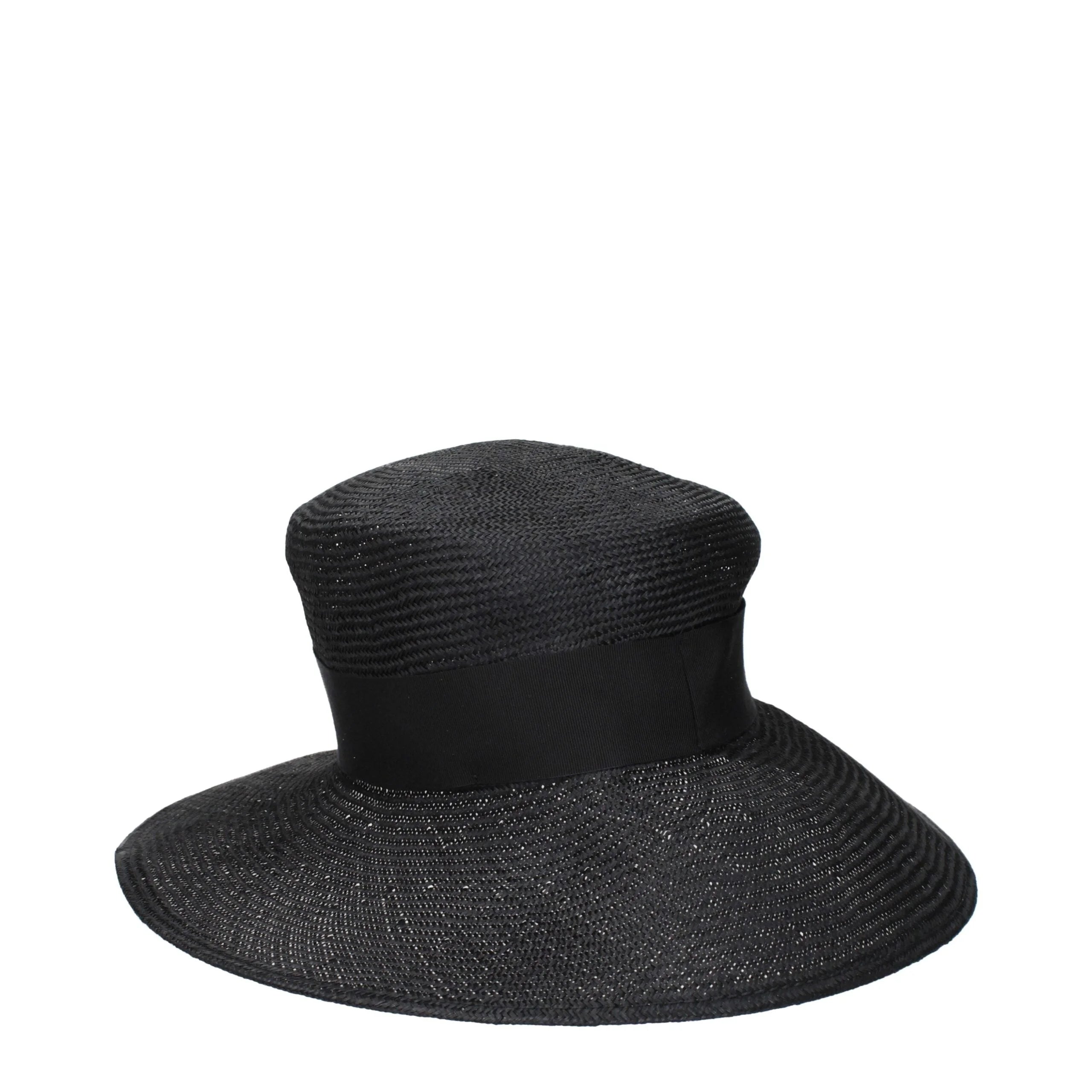 Max Mara Black Fibres Sunhats