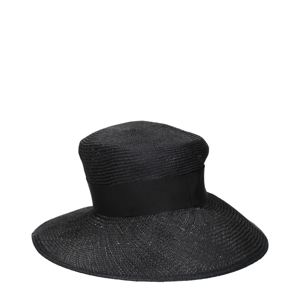 Max Mara Black Fibres Sunhats
