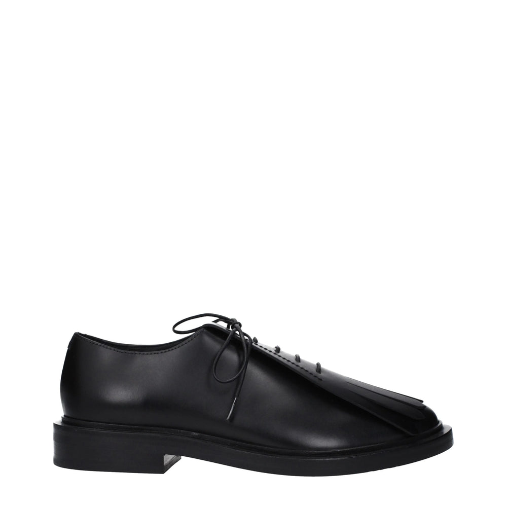 Max Mara mustat oxford- ja derbysandaalit - EU36/US6