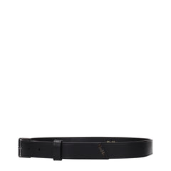 Max Mara Black Leather Regular Belts