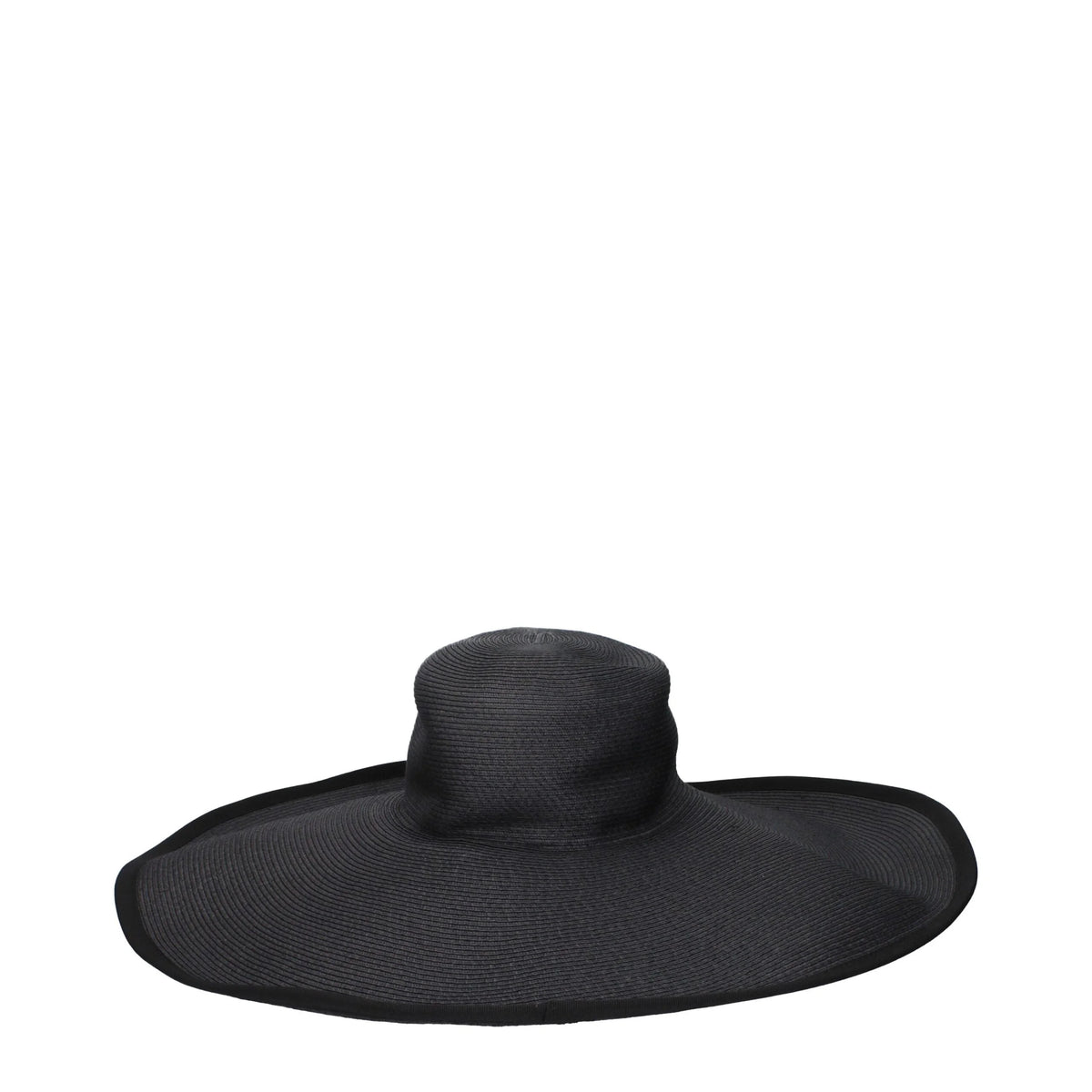 Max Mara Black Paper Sunhats - 57 cm|S