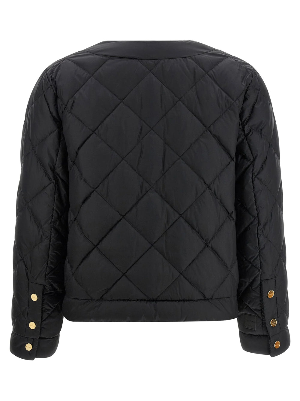 Max Mara Black Polyamide Full-Length Jacket - IT48