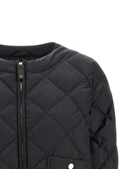 Max Mara Black Polyamide Full-Length Jacket - IT48