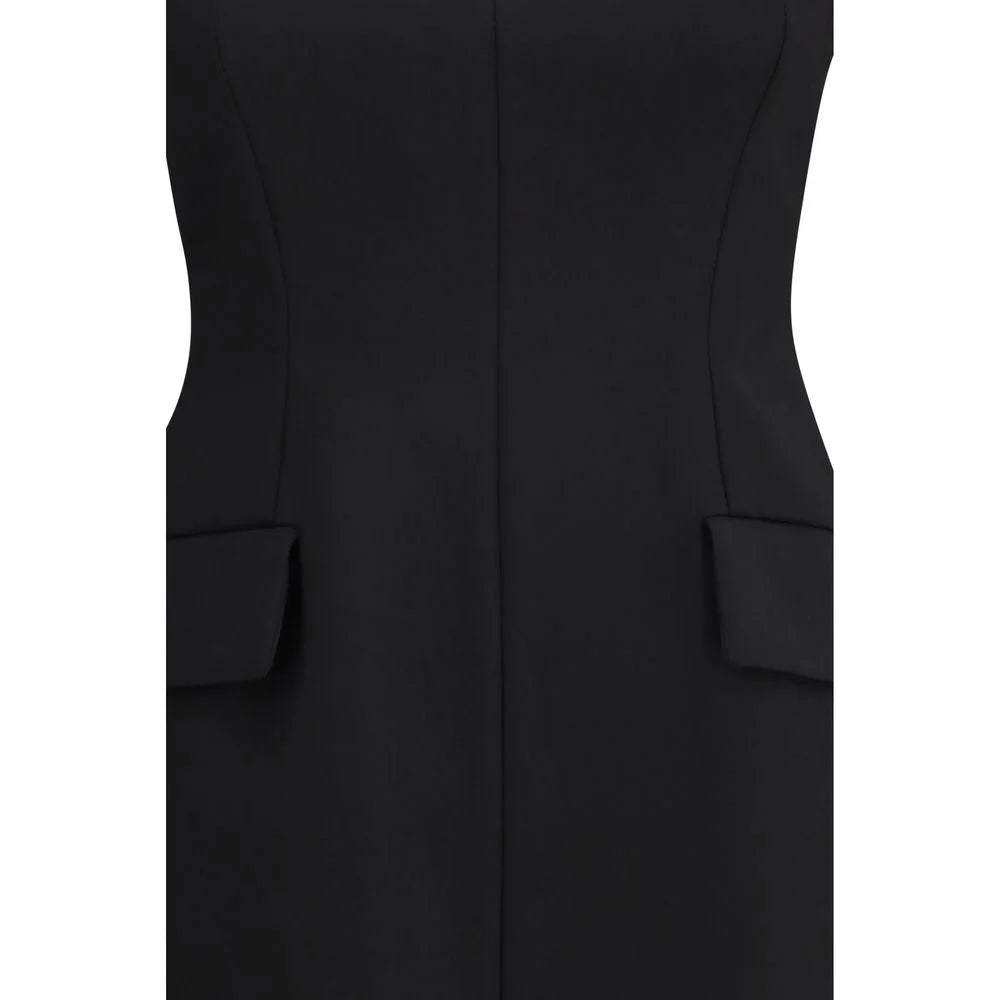 Max Mara Black Polyester Casual Dress - IT38 | S