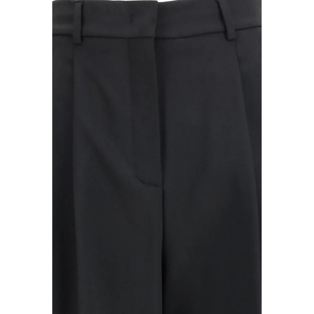 Max Mara Svarta Casual Byxor i Polyester - IT40 | M
