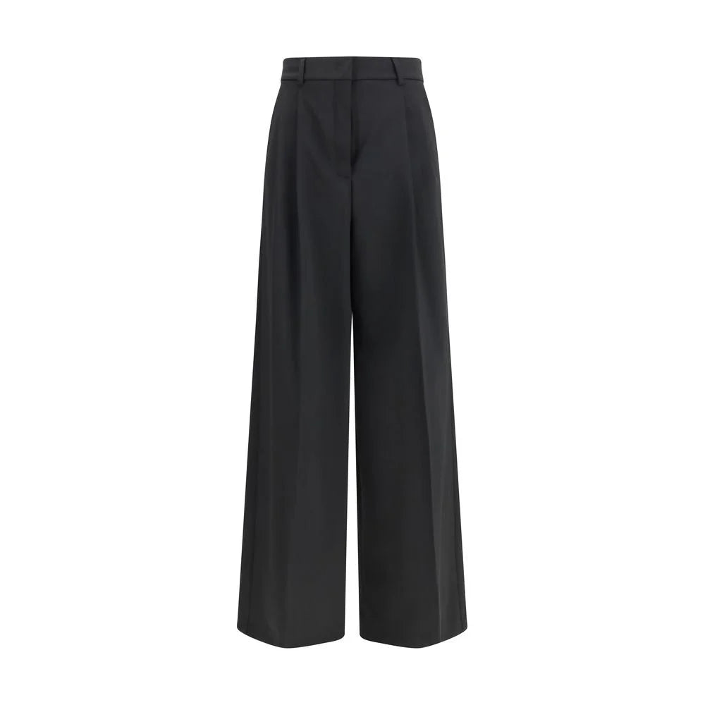 Max Mara Svarta Casual Byxor i Polyester - IT40 | M