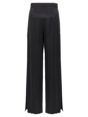 Max Mara Black Silk Casual Pants