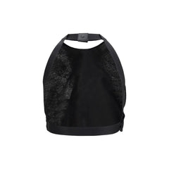 Max Mara Černé hedvábné košile s vzorem - IT40 | M