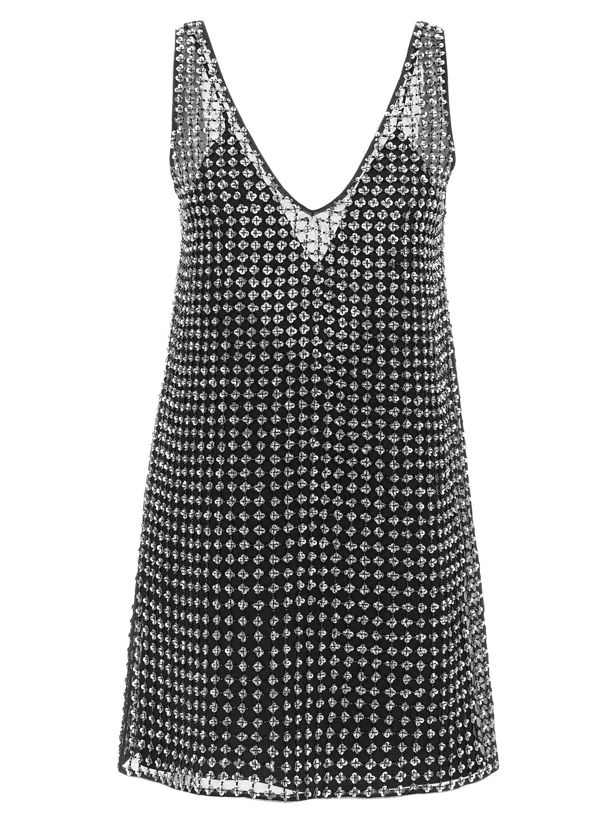 Max Mara Black Silk Short Dress - IT44