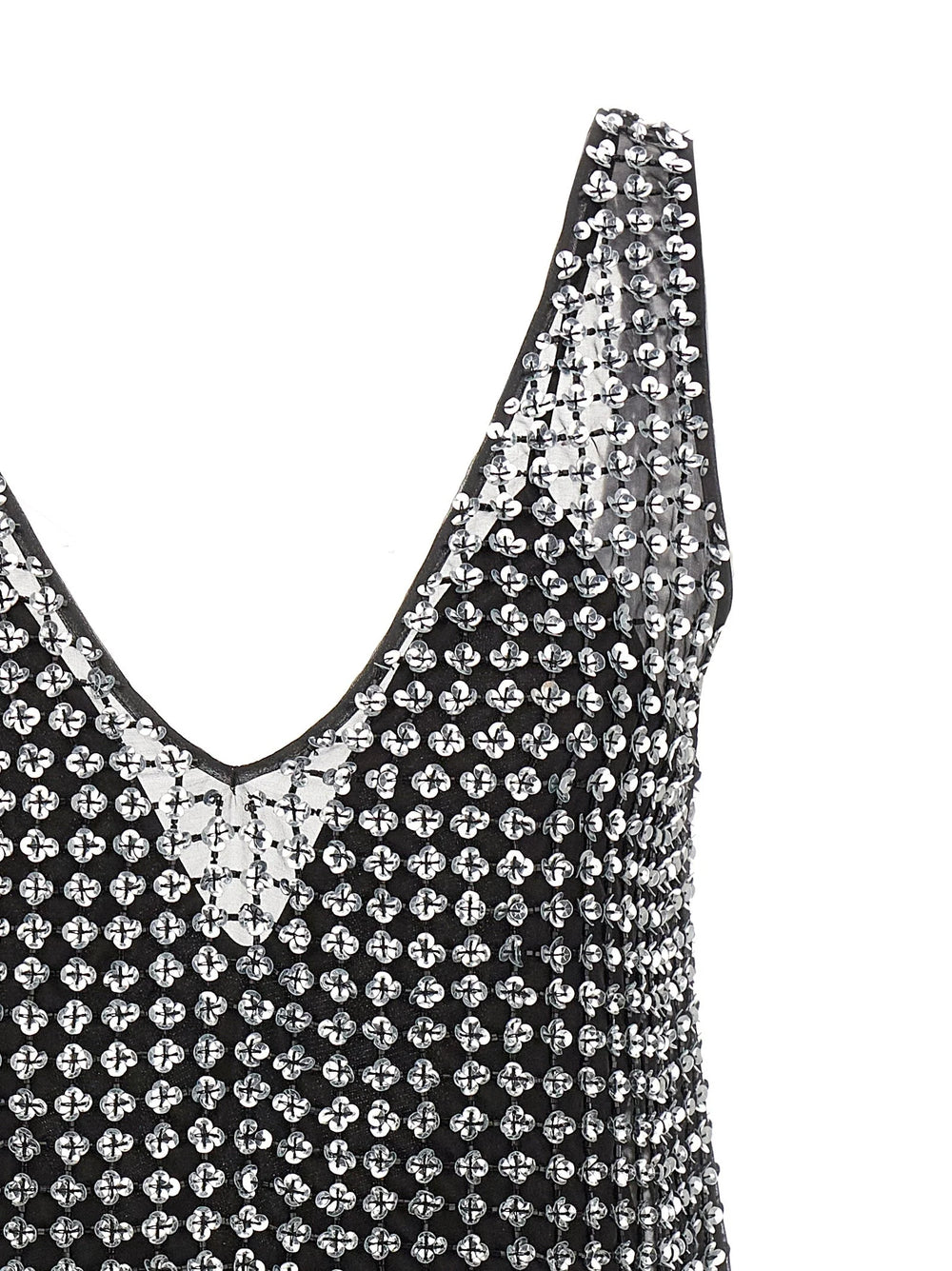 Max Mara Black Silk Short Dress - IT44