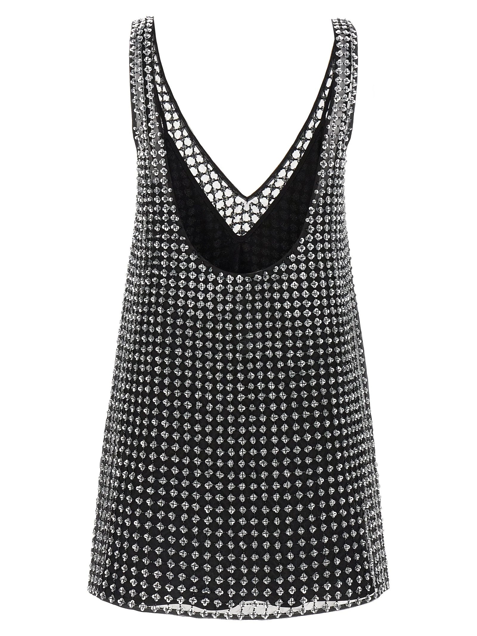 Max Mara Black Silk Short Dress - IT44