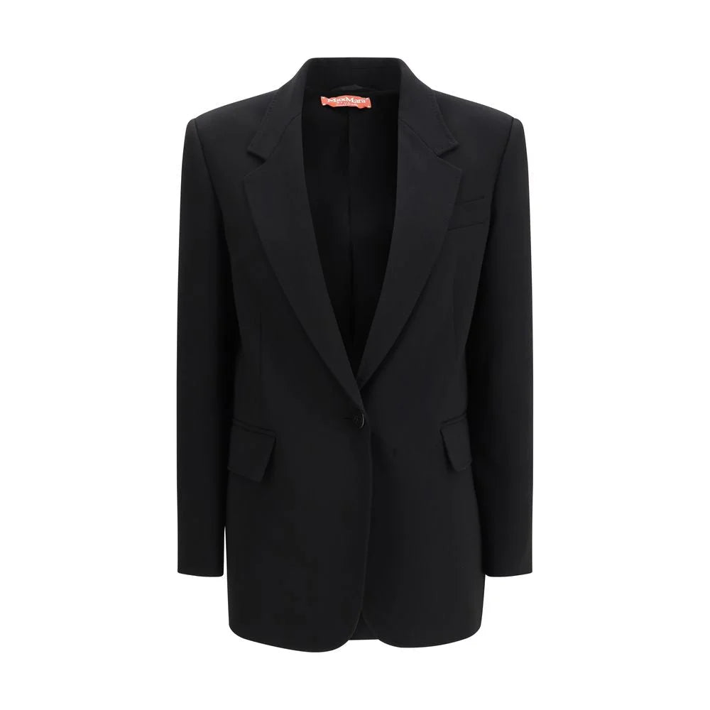 Max Mara Black Triacetate Blazer