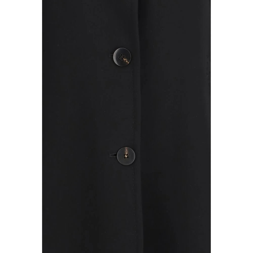Max Mara Black Triacetate Coat