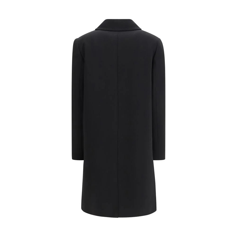 Max Mara Black Triacetate Coat