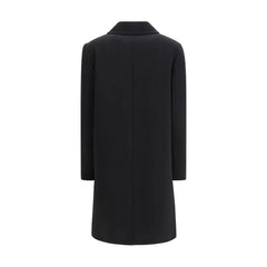 Max Mara Black Triacetate Coat