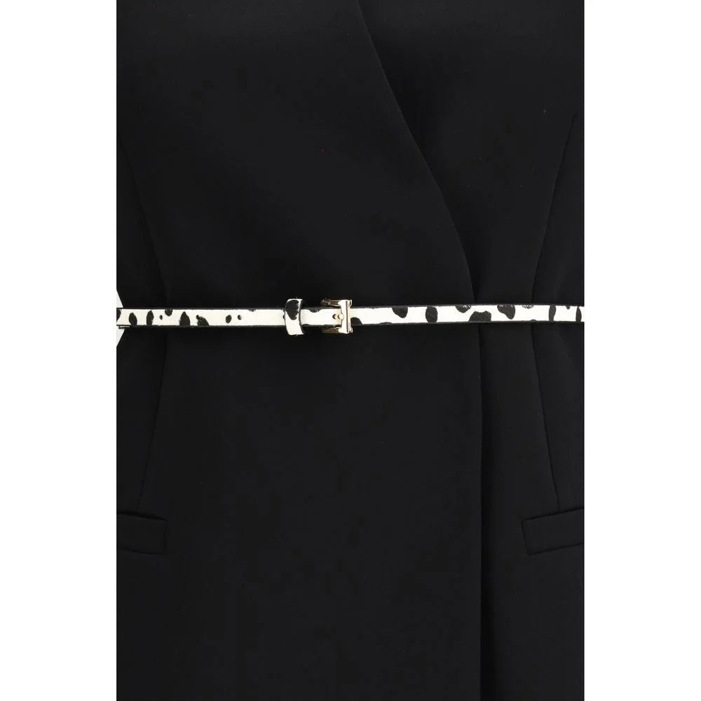 Max Mara Black Triacetate Coat