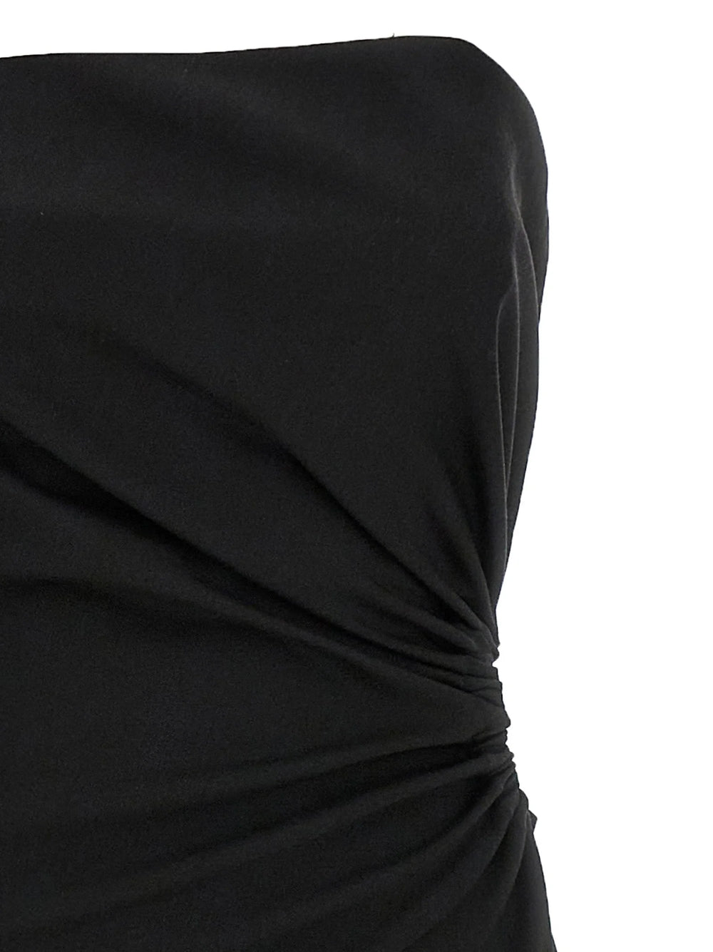 Max Mara Black Virgin Wool Long Dress