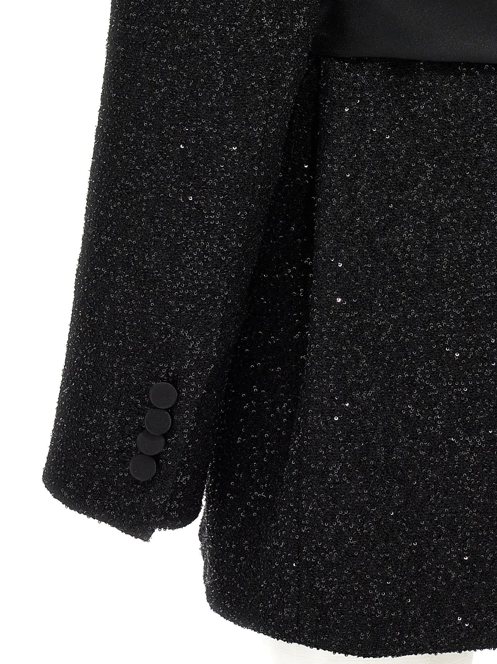 Max Mara Black Viscose Blazer