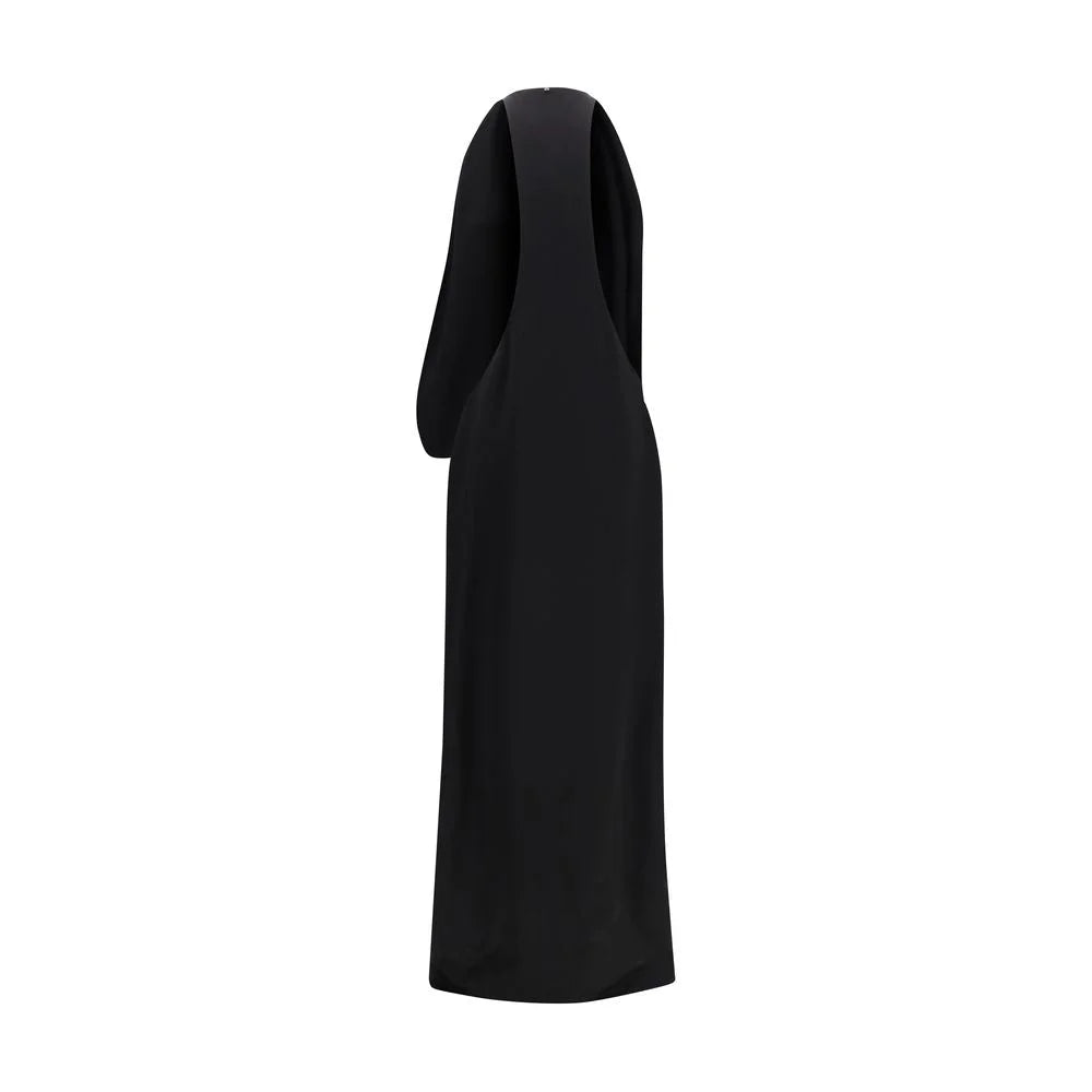 Max Mara Black Viscose Casual Dress - IT42 | L
