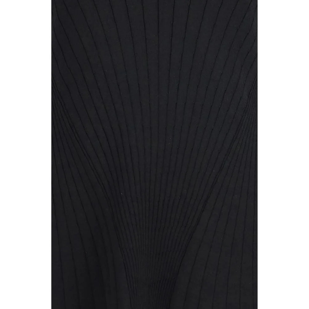 Max Mara Black Viscose Casual Dress - M